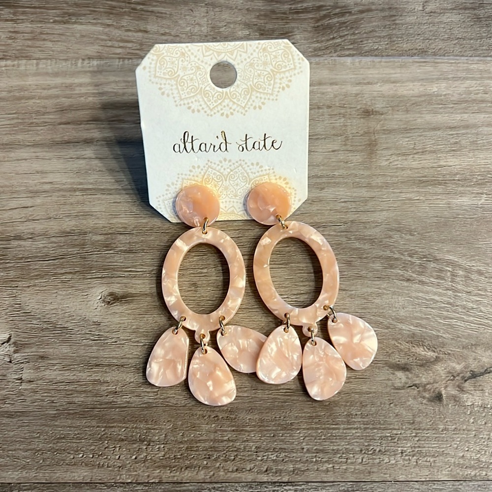 *New* Alter’d State Light Pink Earrings